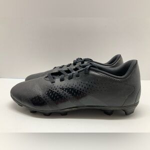Adidas Predator Kid’s Soccer Cleats, Size 4.5, Black, Lace Ups